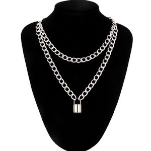 2 piece lock necklace